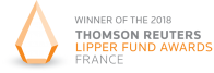 LIPPER FUND AWARDS 2018<br>Meilleur fonds 3 et 5 ans<br/>Cogefi Short Term Bond