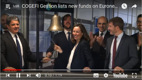 Cogefi Gestion innove avec Euronext